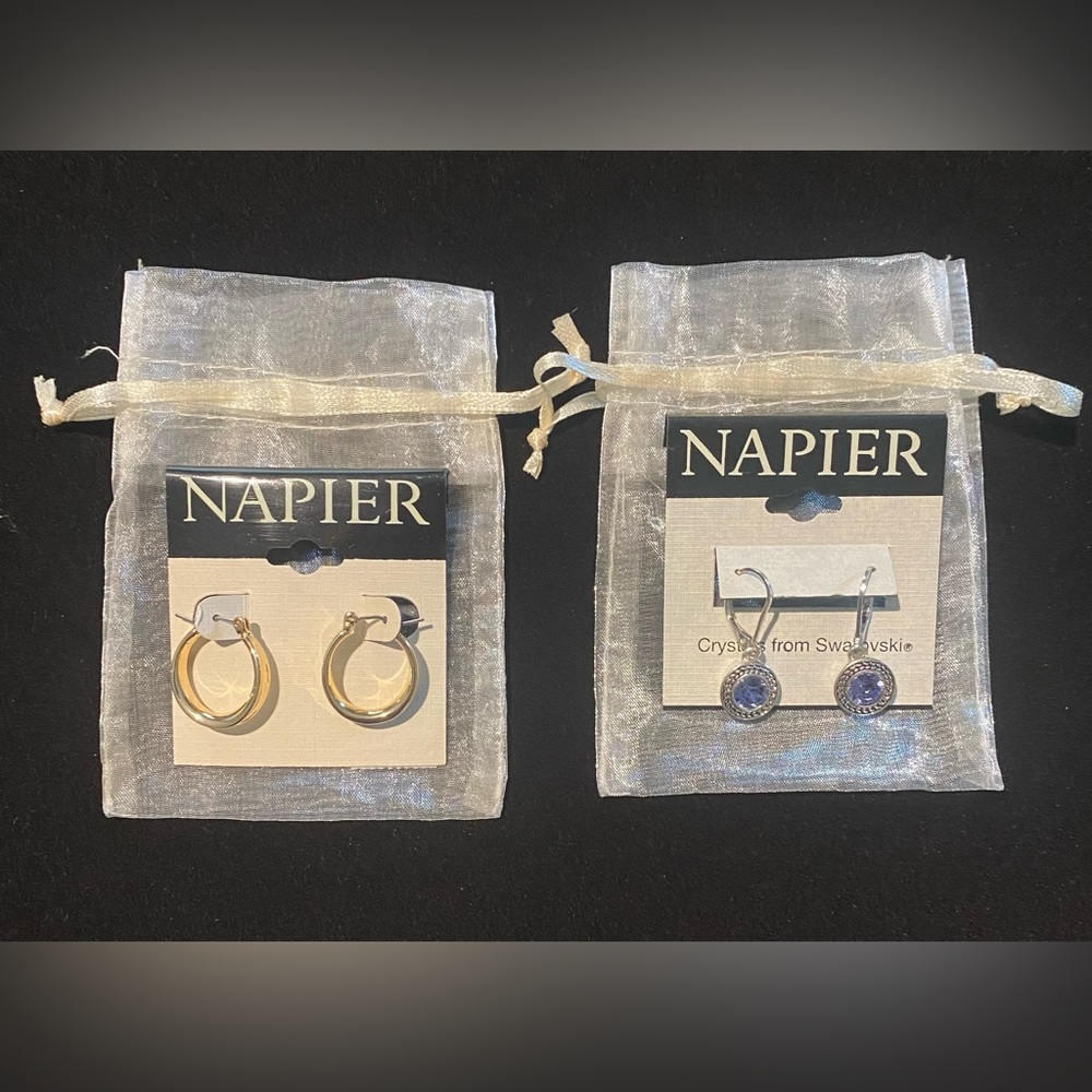 Napier set of two earrings